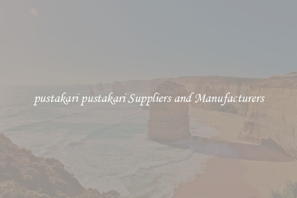pustakari pustakari Suppliers and Manufacturers