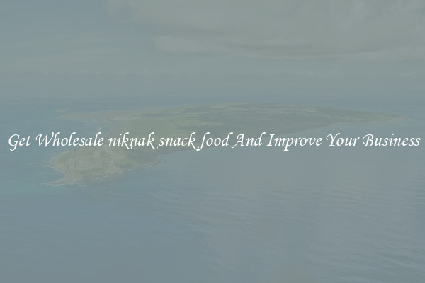 Get Wholesale niknak snack food And Improve Your Business